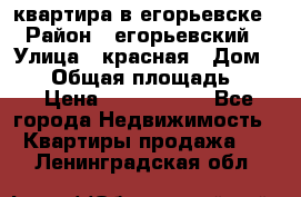 квартира в егорьевске › Район ­ егорьевский › Улица ­ красная › Дом ­ 47 › Общая площадь ­ 52 › Цена ­ 1 750 000 - Все города Недвижимость » Квартиры продажа   . Ленинградская обл.